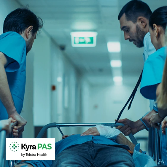 Kyra PAS emergency department movement board